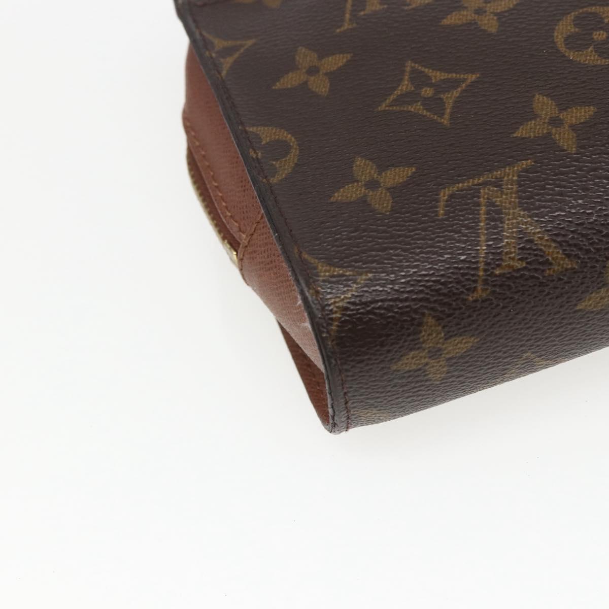 LOUIS VUITTON Monogram Orsay Clutch Bag M51790 LV Auth th6569