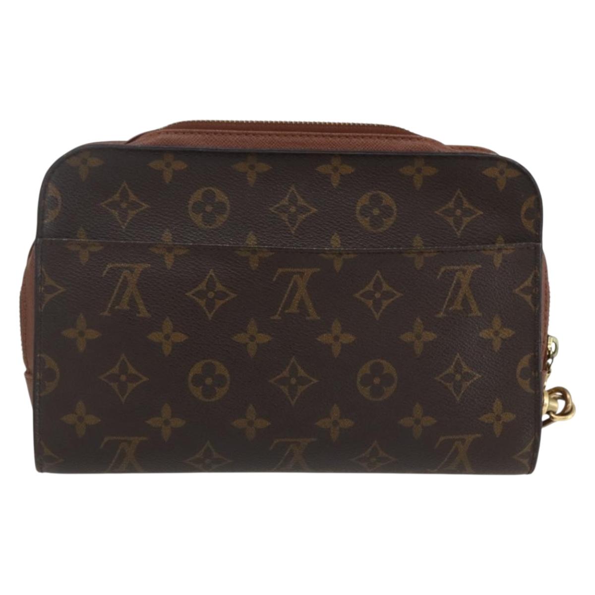 LOUIS VUITTON Monogram Orsay Clutch Bag M51790 LV Auth th6569