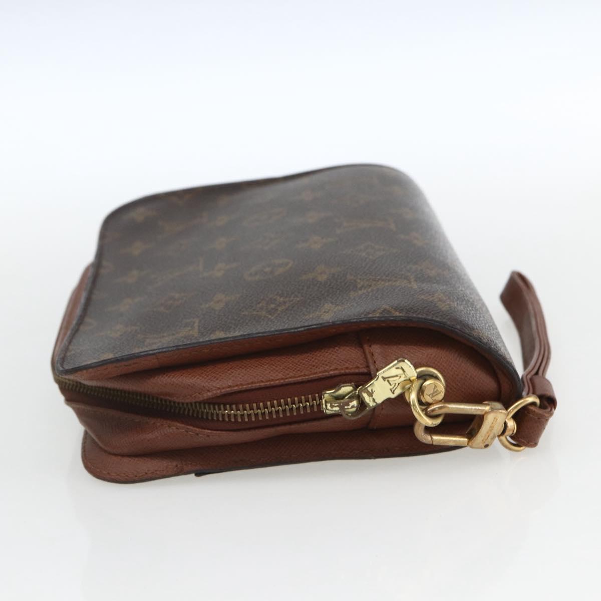 LOUIS VUITTON Monogram Orsay Clutch Bag M51790 LV Auth th6569