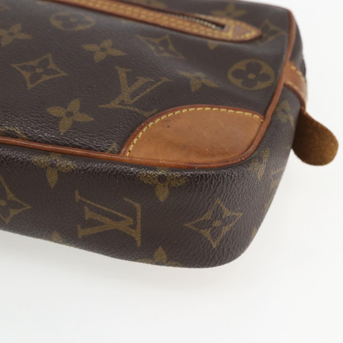 LOUIS VUITTON Monogram Marly Dragonne GM Clutch Bag M51825 LV Auth th6570