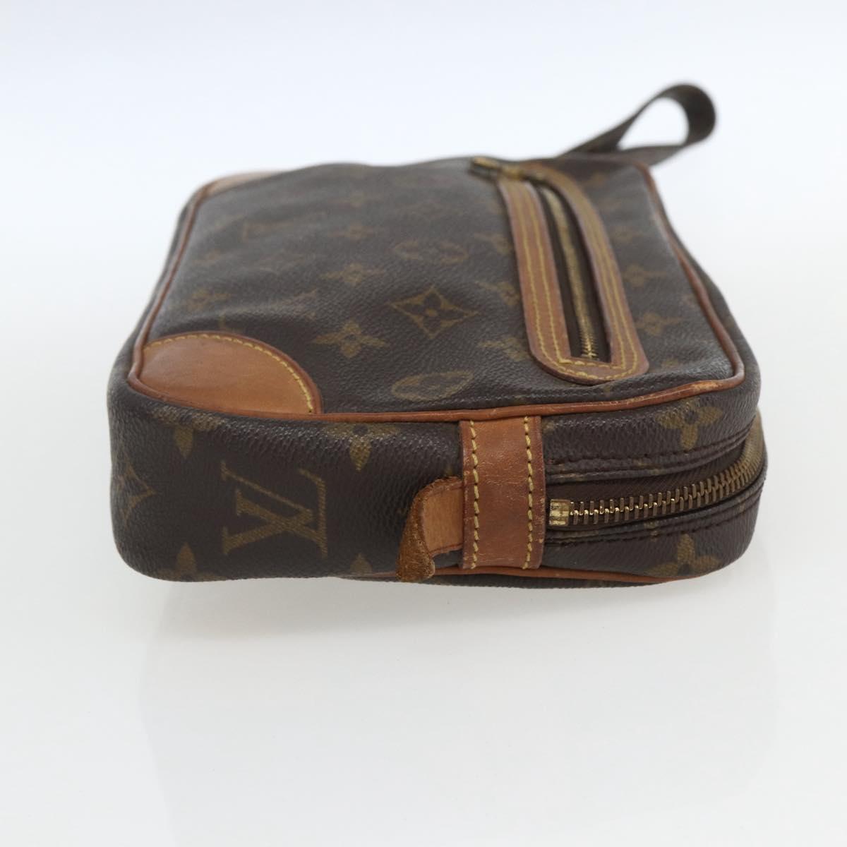 LOUIS VUITTON Monogram Marly Dragonne GM Clutch Bag M51825 LV Auth th6570