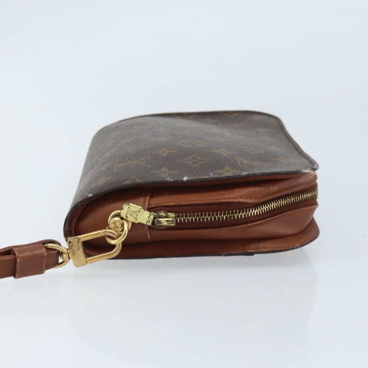 LOUIS VUITTON Monogram Orsay Clutch Bag M51790 LV Auth th6593