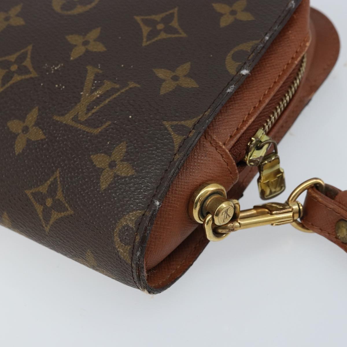 LOUIS VUITTON Monogram Orsay Clutch Bag M51790 LV Auth th6593