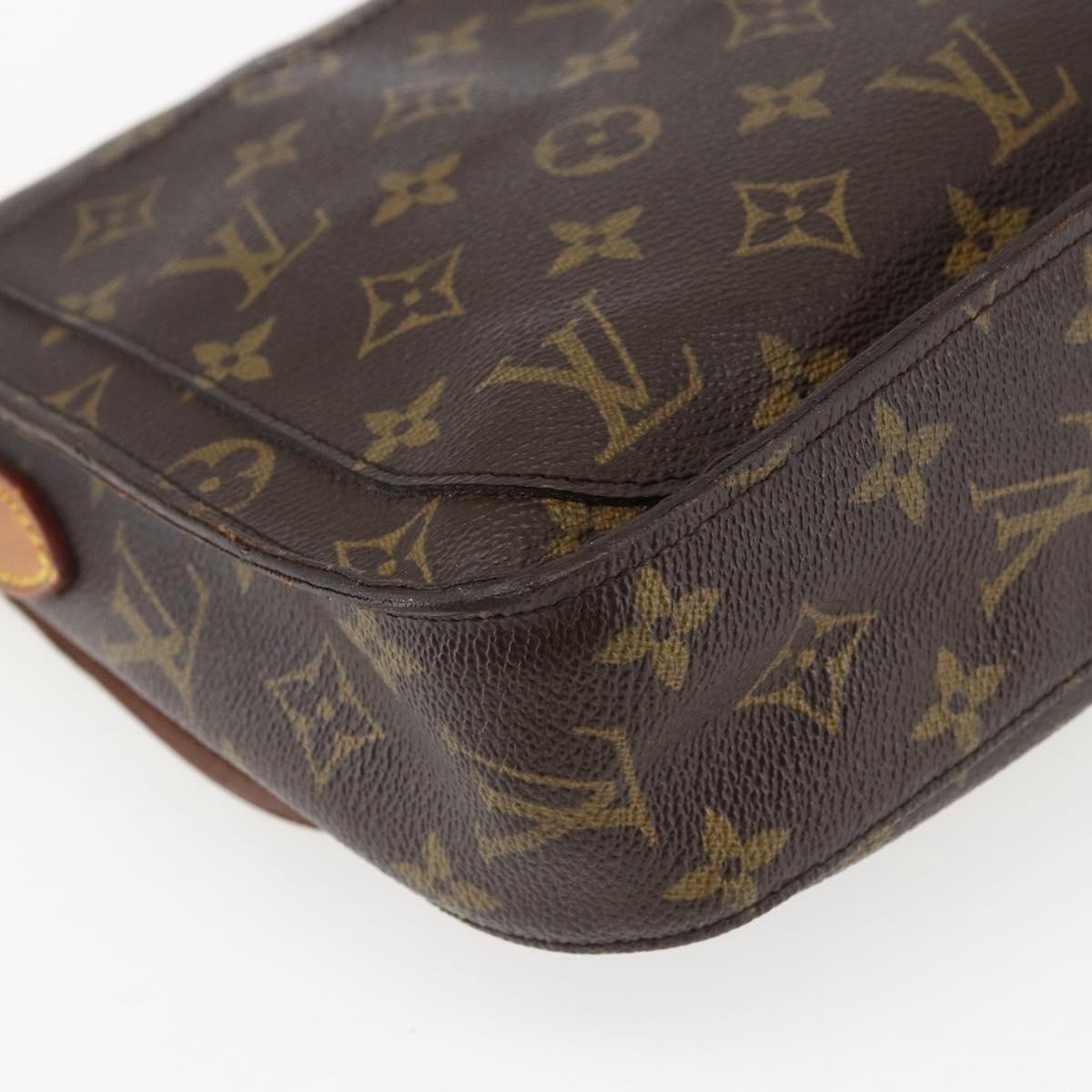 LOUIS VUITTON Monogram Saint Cloud GM Shoulder Bag M51242 LV Auth th6594