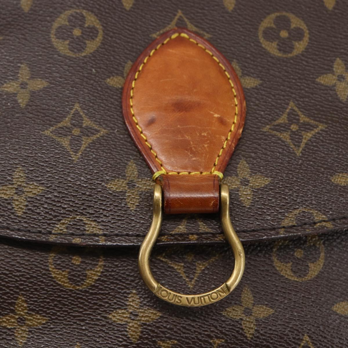 LOUIS VUITTON Monogram Saint Cloud GM Shoulder Bag M51242 LV Auth th6594