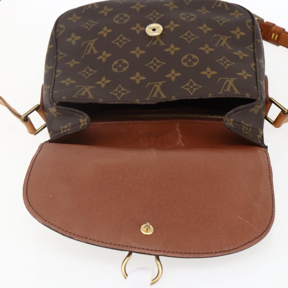 LOUIS VUITTON Monogram Saint Cloud GM Shoulder Bag M51242 LV Auth th6594