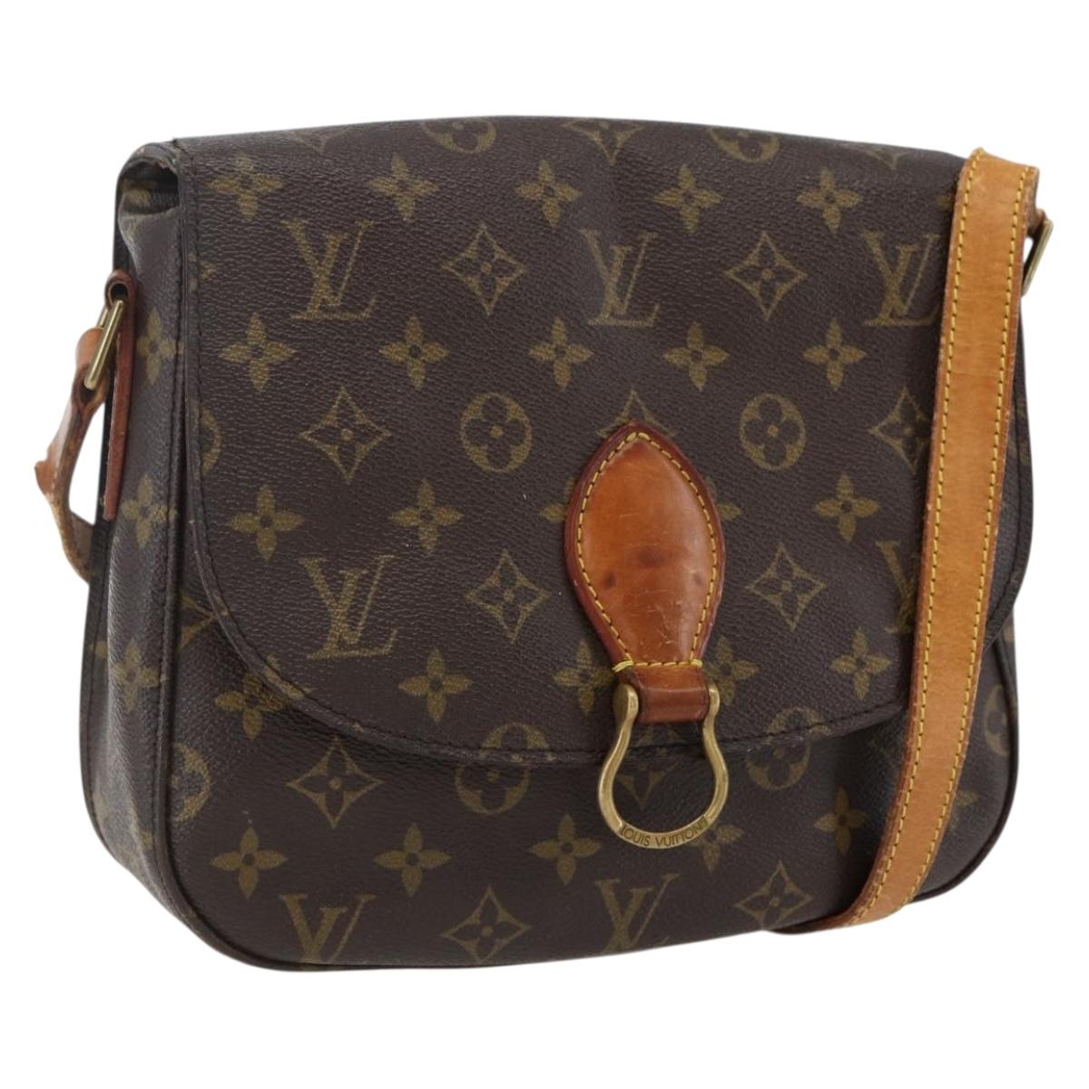LOUIS VUITTON Monogram Saint Cloud GM Shoulder Bag M51242 LV Auth th6594