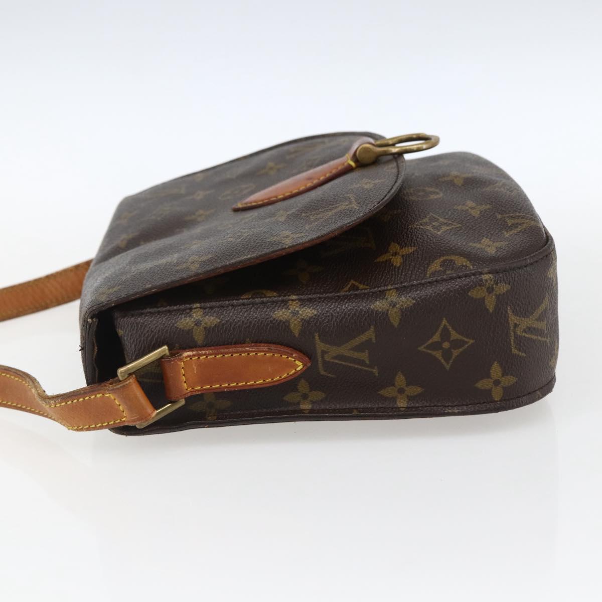 LOUIS VUITTON Monogram Saint Cloud GM Shoulder Bag M51242 LV Auth th6594