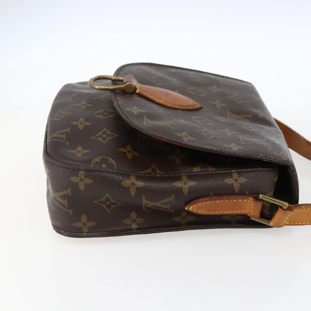 LOUIS VUITTON Monogram Saint Cloud GM Shoulder Bag M51242 LV Auth th6594