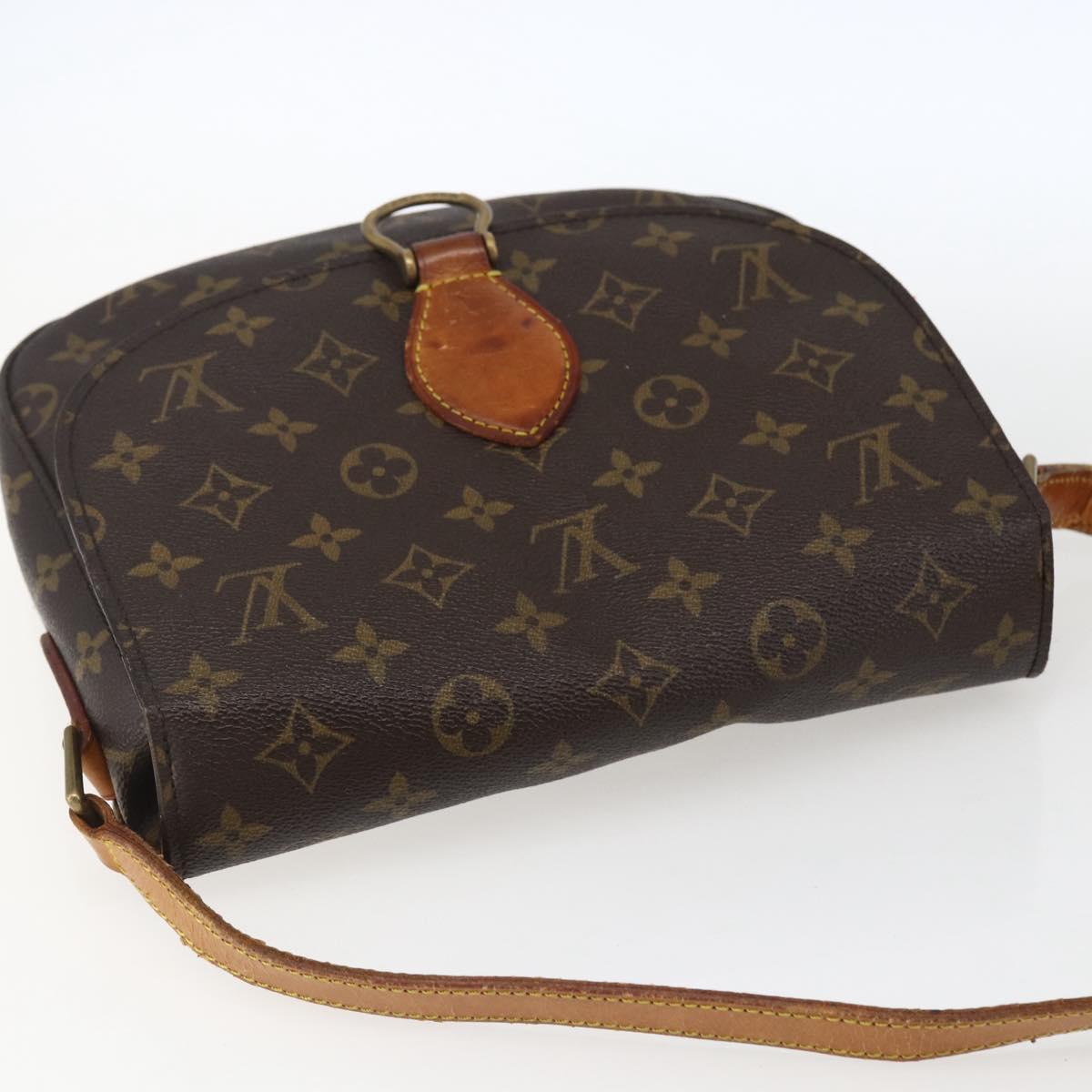 LOUIS VUITTON Monogram Saint Cloud GM Shoulder Bag M51242 LV Auth th6594