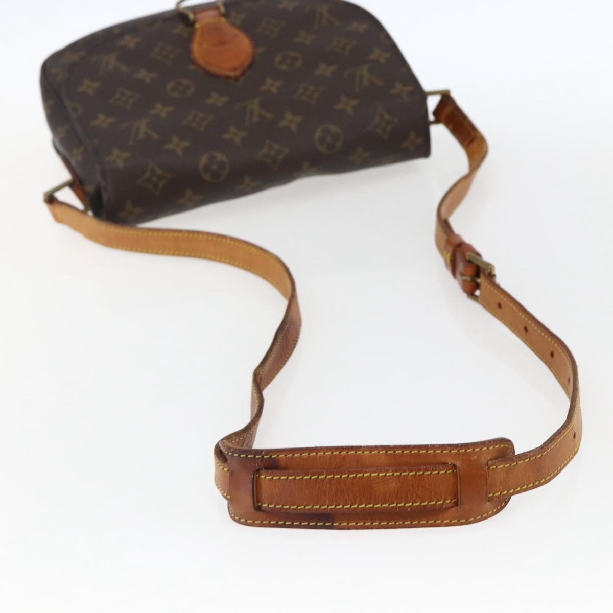LOUIS VUITTON Monogram Saint Cloud GM Shoulder Bag M51242 LV Auth th6594