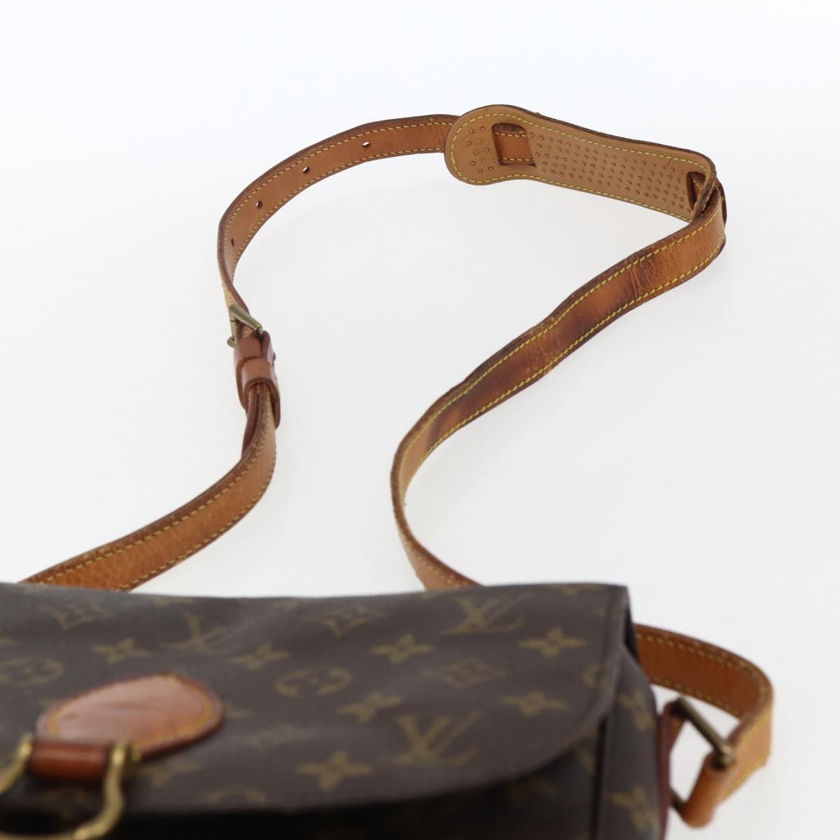 LOUIS VUITTON Monogram Saint Cloud GM Shoulder Bag M51242 LV Auth th6594