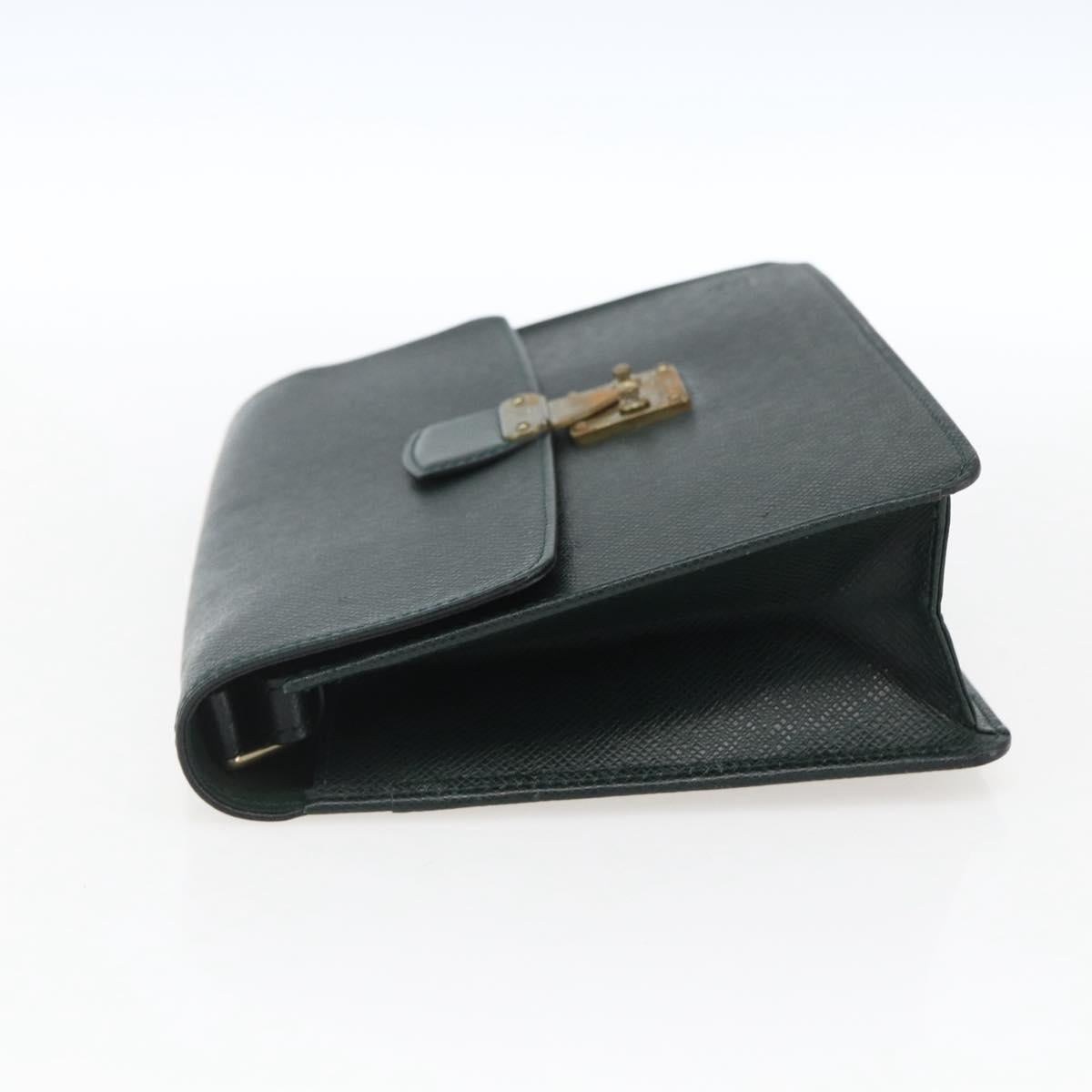 LOUIS VUITTON Taiga Pochette Kourad Clutch Bag Epicea M30194 LV Auth th6596