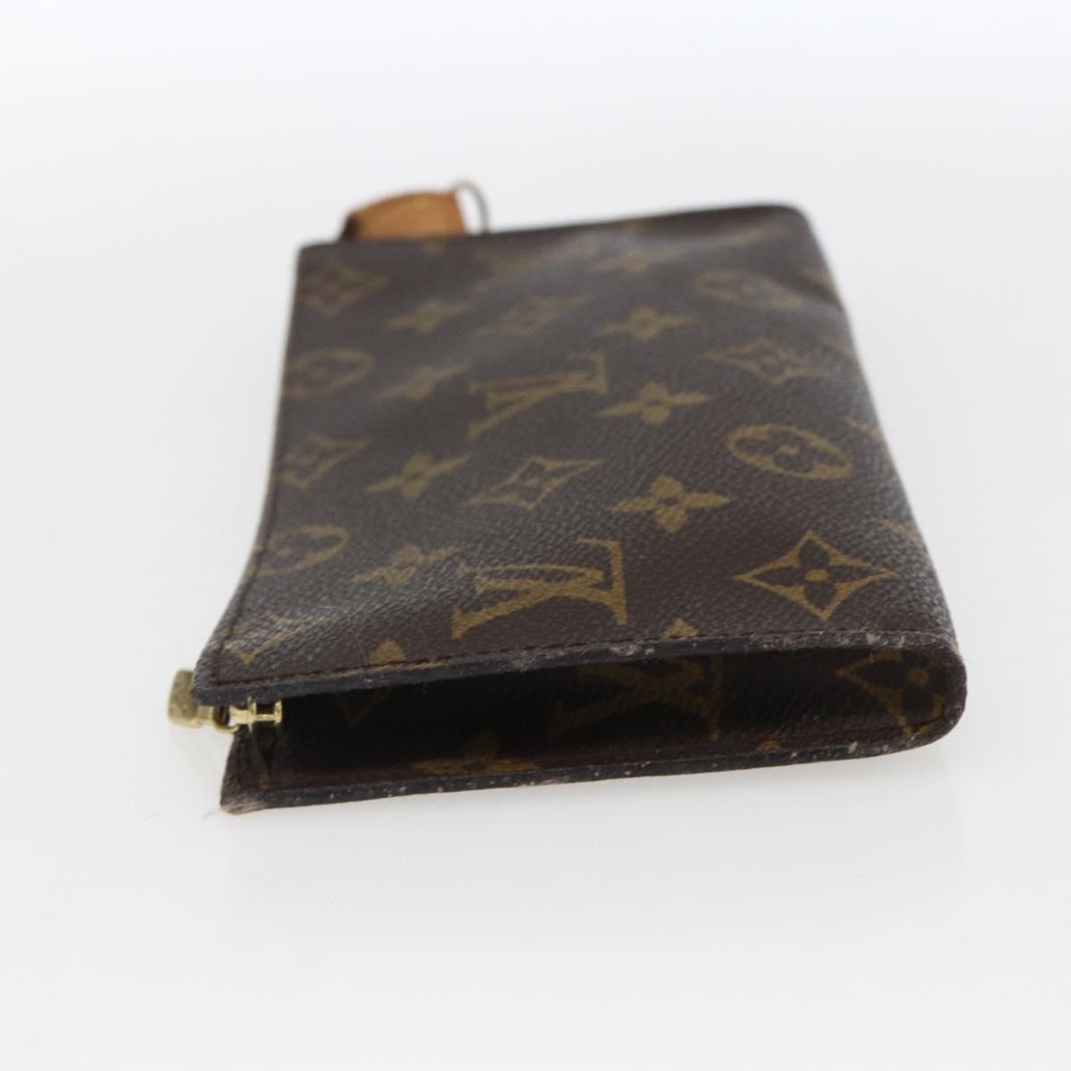 LOUIS VUITTON Monogram Bucket GM Accessory Pouch LV Auth th6598