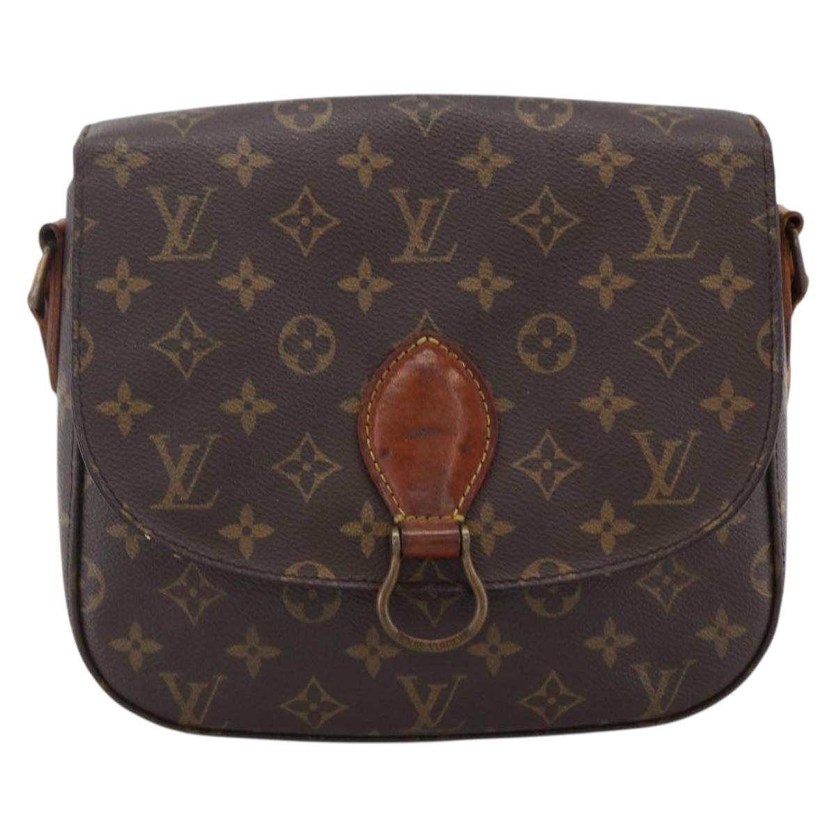 LOUIS VUITTON Monogram Saint Cloud GM Shoulder Bag M51242 LV Auth th6607