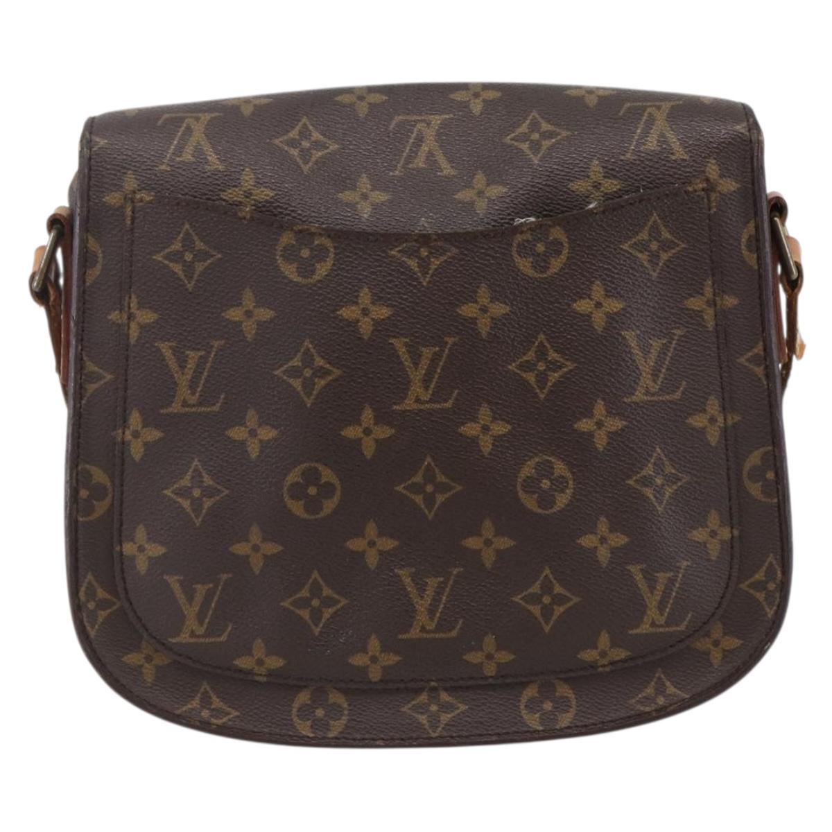 LOUIS VUITTON Monogram Saint Cloud GM Shoulder Bag M51242 LV Auth th6607