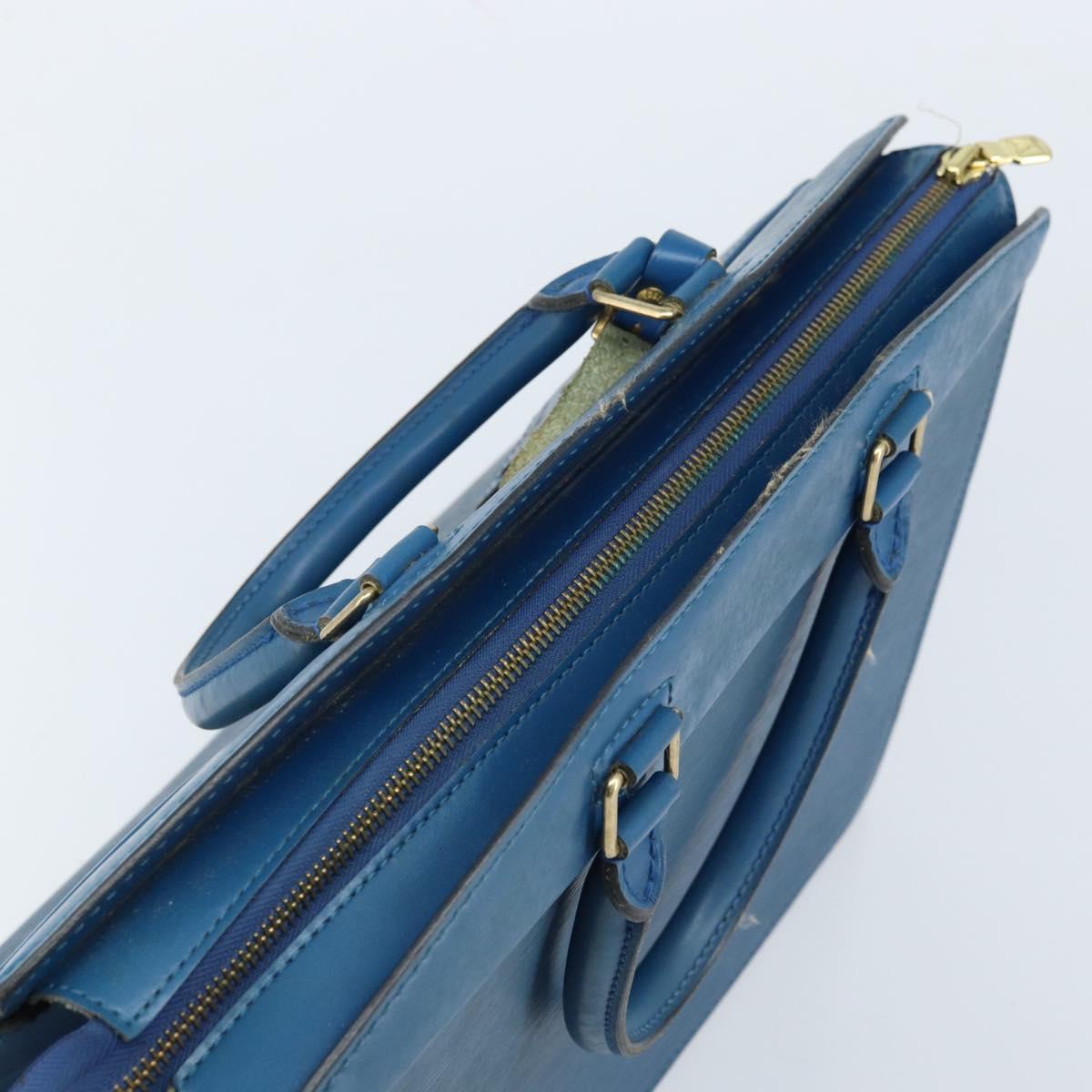 LOUIS VUITTON Epi Riviera Hand Bag Blue M48185 LV Auth th6609