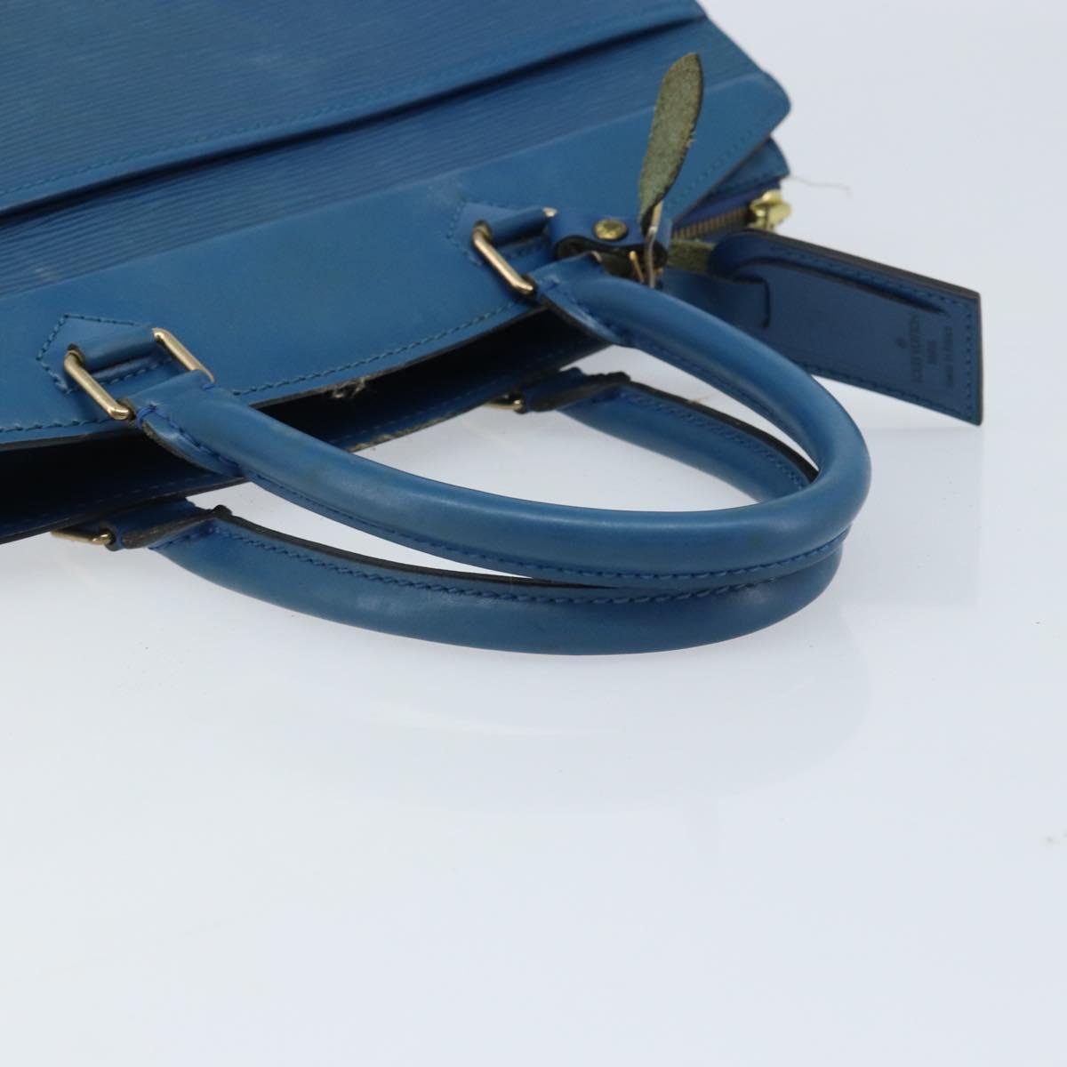 LOUIS VUITTON Epi Riviera Hand Bag Blue M48185 LV Auth th6609