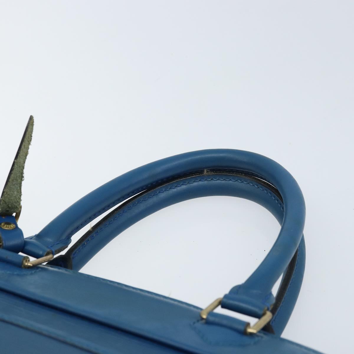 LOUIS VUITTON Epi Riviera Hand Bag Blue M48185 LV Auth th6609