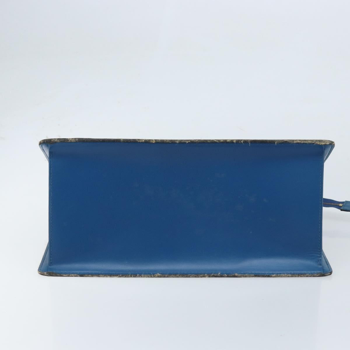 LOUIS VUITTON Epi Riviera Hand Bag Blue M48185 LV Auth th6609