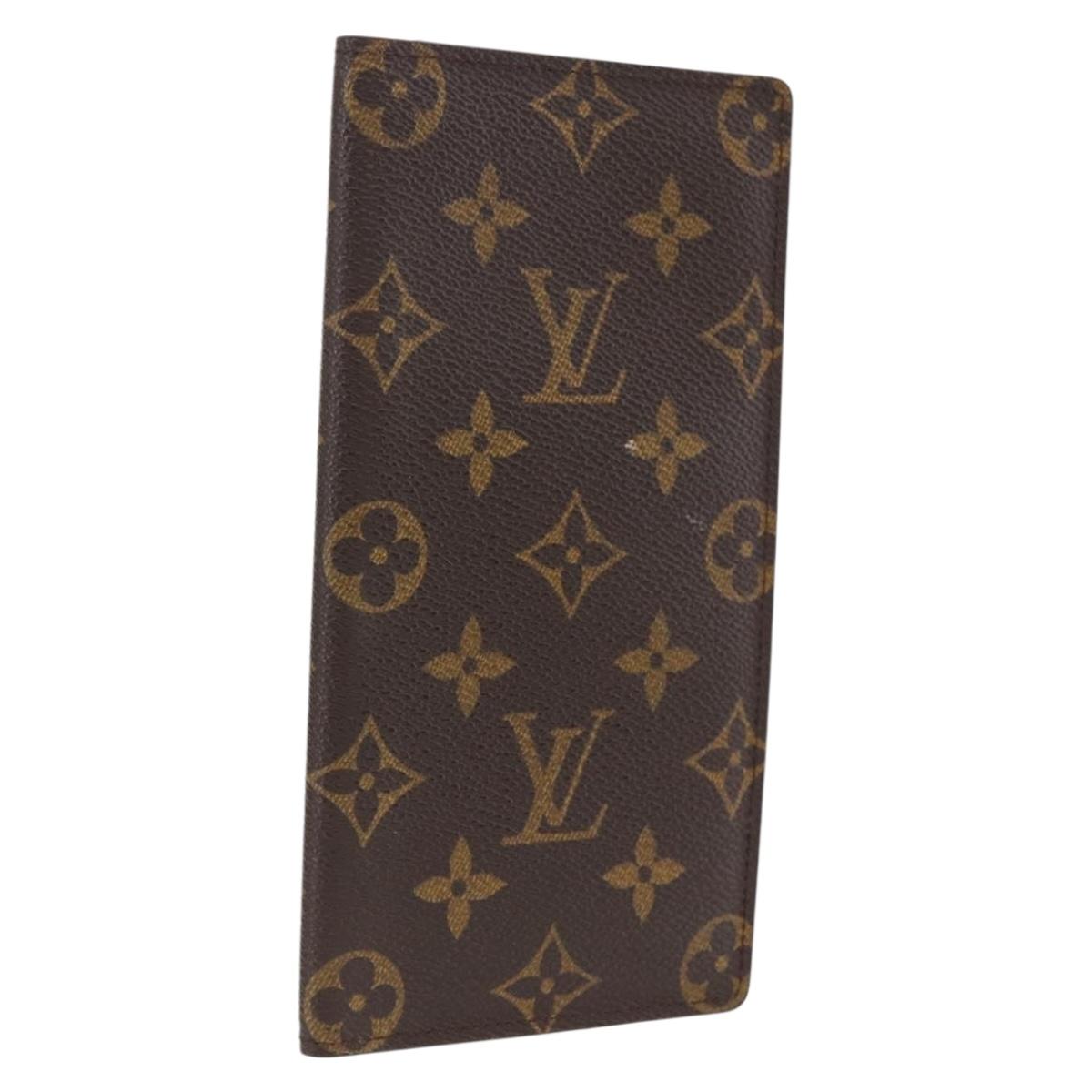 LOUIS VUITTON Monogram Porte Valeurs Cartes Credit Wallet M61823 LV Auth th6612