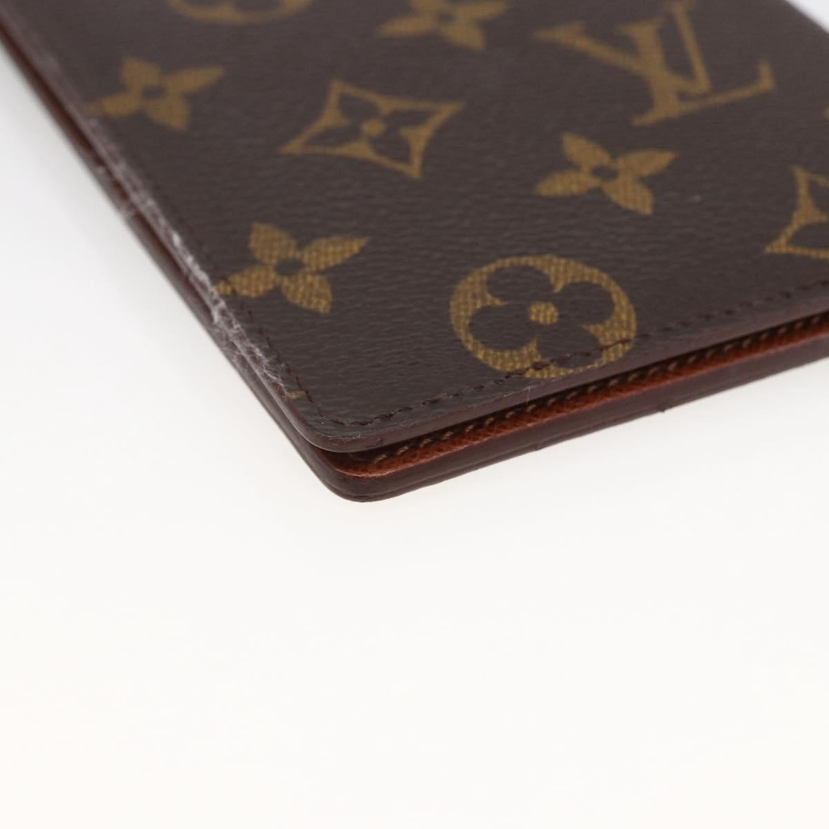LOUIS VUITTON Monogram Porte Valeurs Cartes Credit Wallet M61823 LV Auth th6612