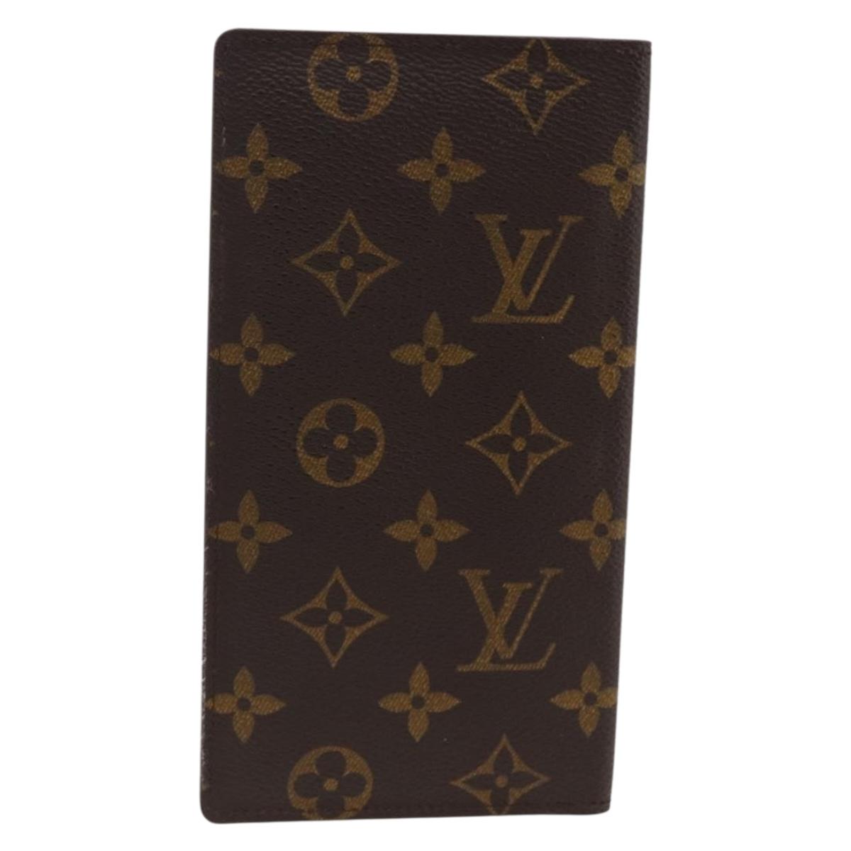 LOUIS VUITTON Monogram Porte Valeurs Cartes Credit Wallet M61823 LV Auth th6612