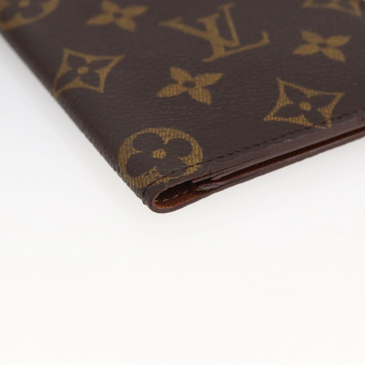 LOUIS VUITTON Monogram Porte Valeurs Cartes Credit Wallet M61823 LV Auth th6612