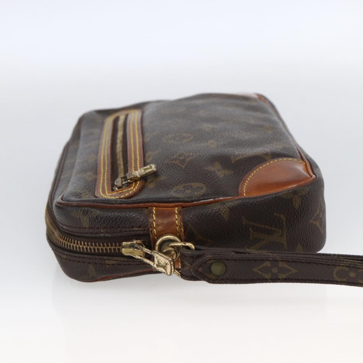 LOUIS VUITTON Monogram Marly Dragonne GM Clutch Bag M51825 LV Auth th6615