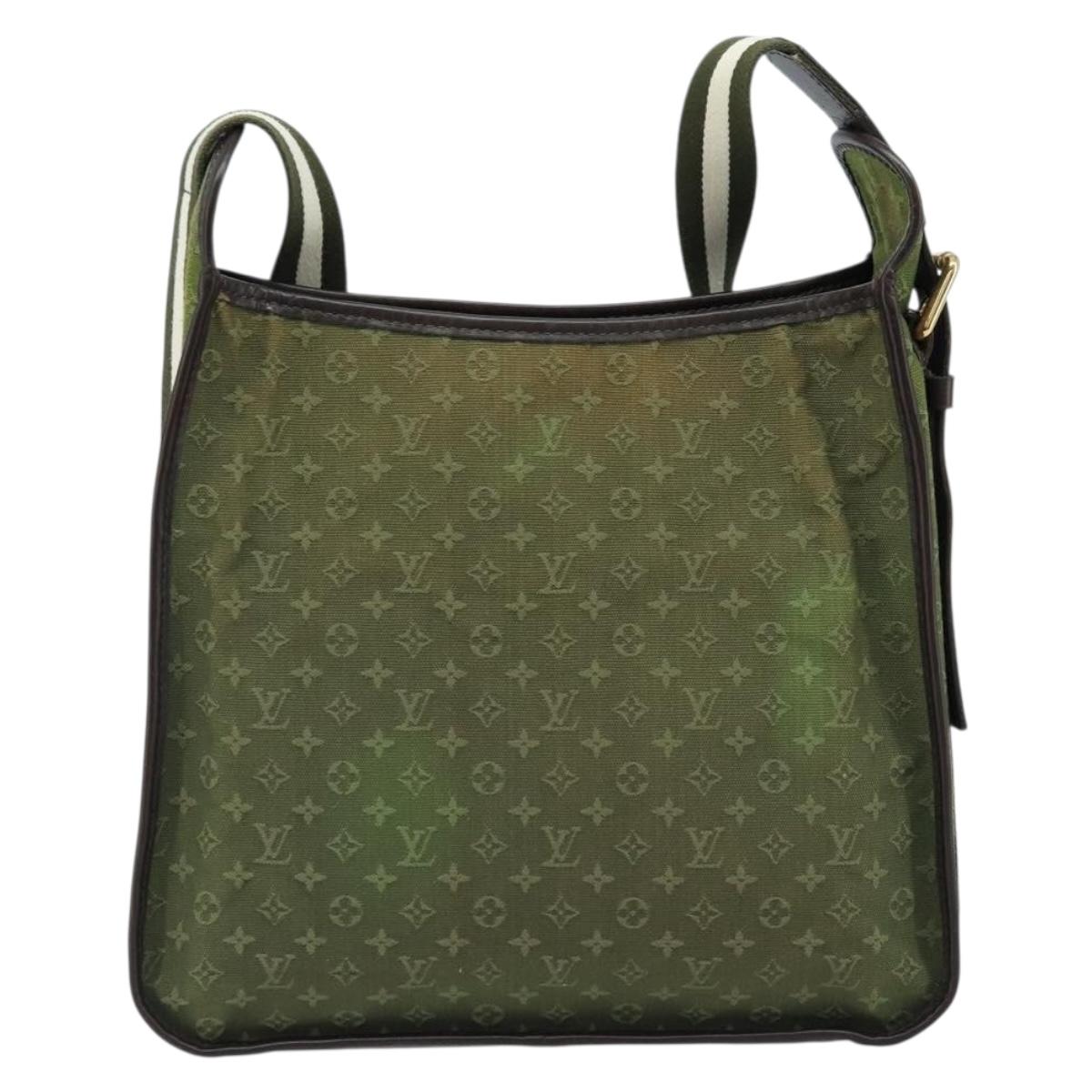 LOUIS VUITTON Monogram Mini Besace Mary Kate Bag TST Khaki M92322 LV Auth th6616