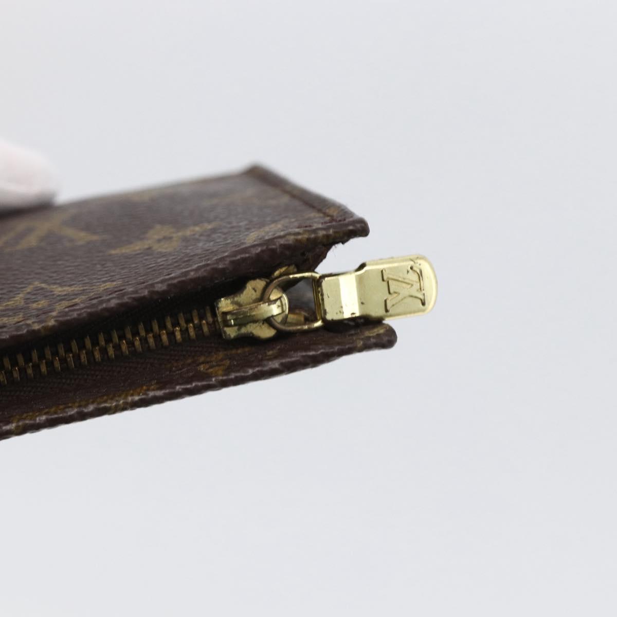 LOUIS VUITTON Monogram Bucket PM Accessory Pouch LV Auth th6618