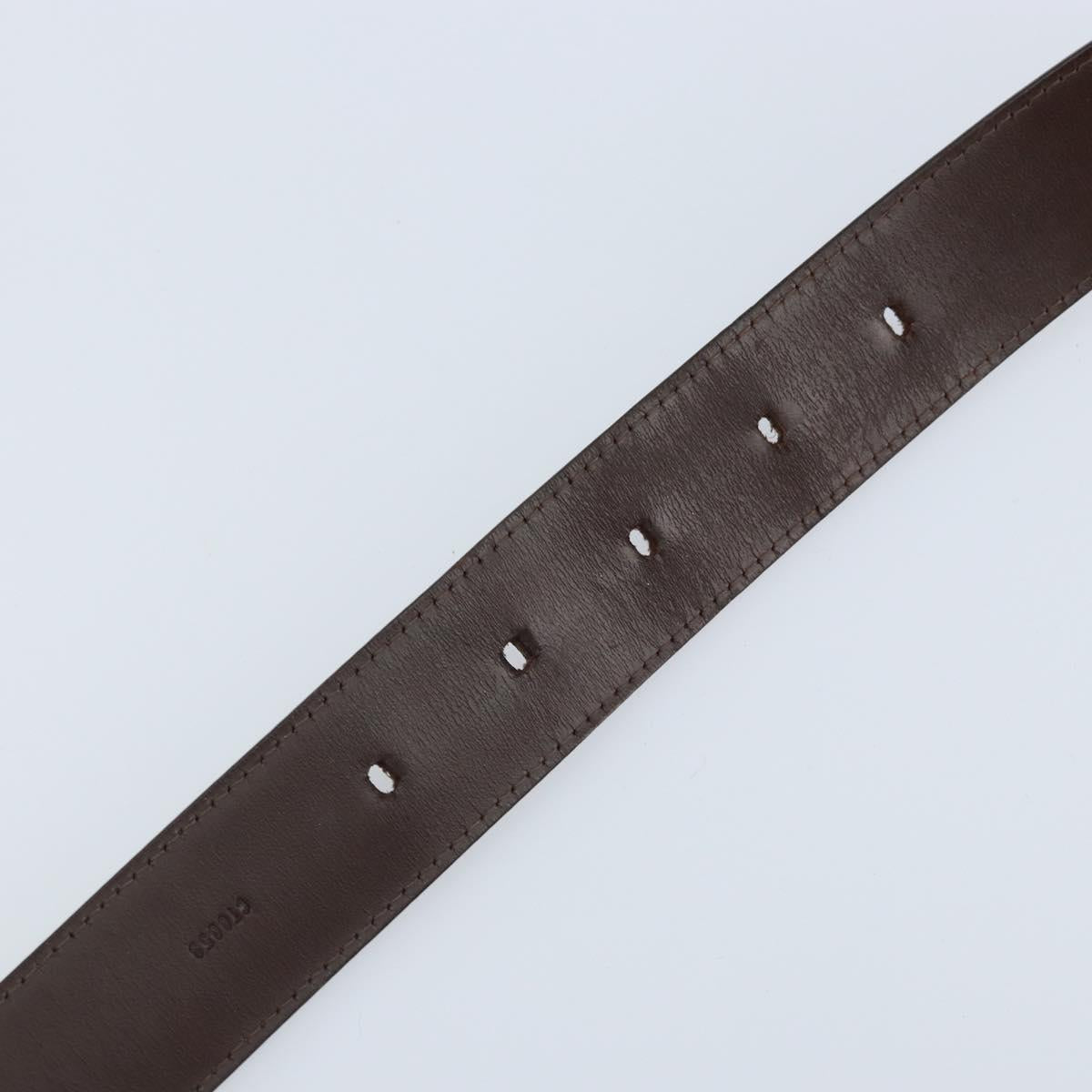 LOUIS VUITTON Epi Ceinture Belt 35.4"" Brown mocha LV Auth th6619