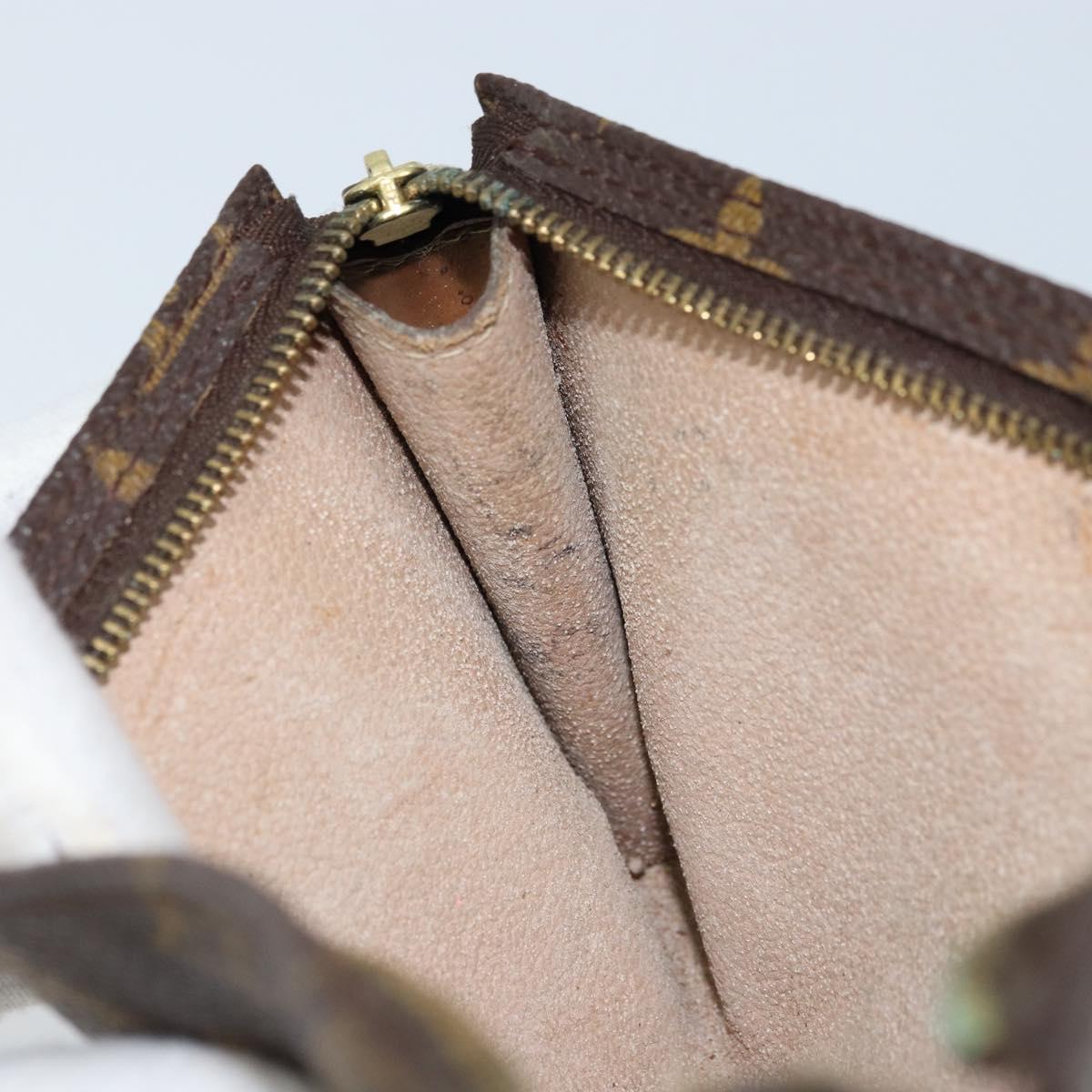 LOUIS VUITTON Monogram Bucket GM Accessory Pouch LV Auth th6620