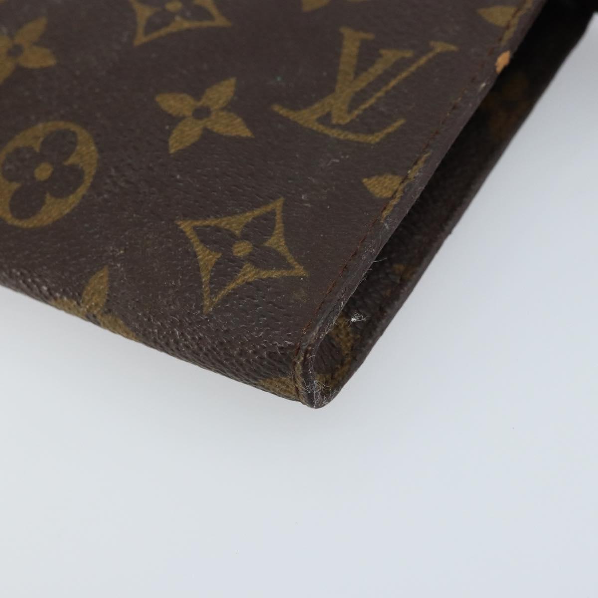 LOUIS VUITTON Monogram Bucket GM Accessory Pouch LV Auth th6620
