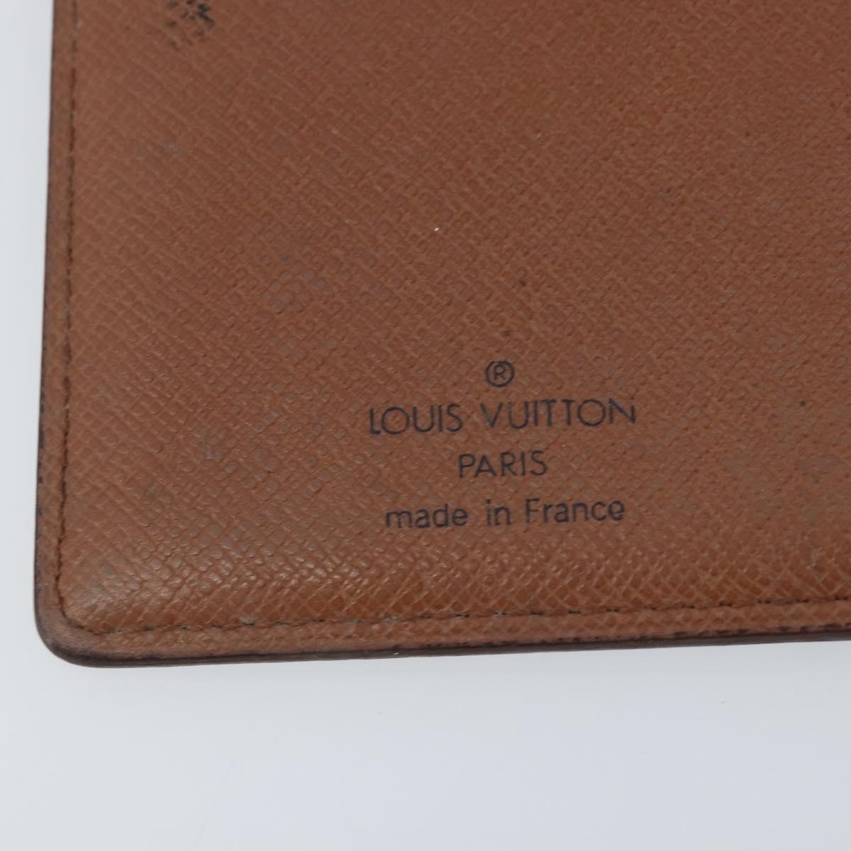 LOUIS VUITTON Monogram Porte Valeurs Cartes Credit Wallet M61823 Auth th6621