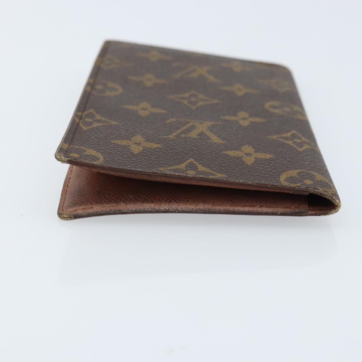 LOUIS VUITTON Monogram Porte Valeurs Cartes Credit Wallet M61823 Auth th6621