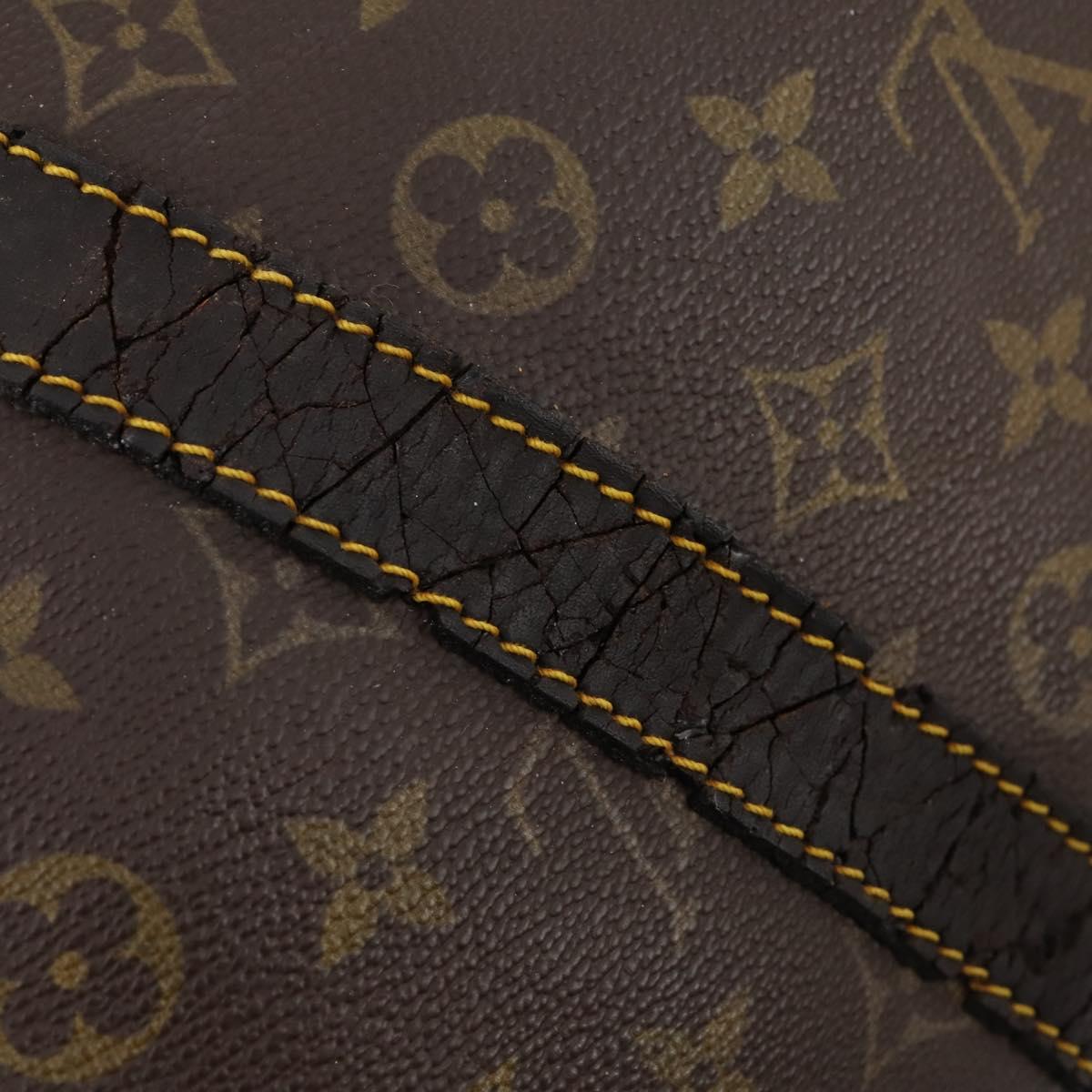 LOUIS VUITTON Monogram Keepall Bandouliere 55 Boston Bag M41414 LV Auth th6635