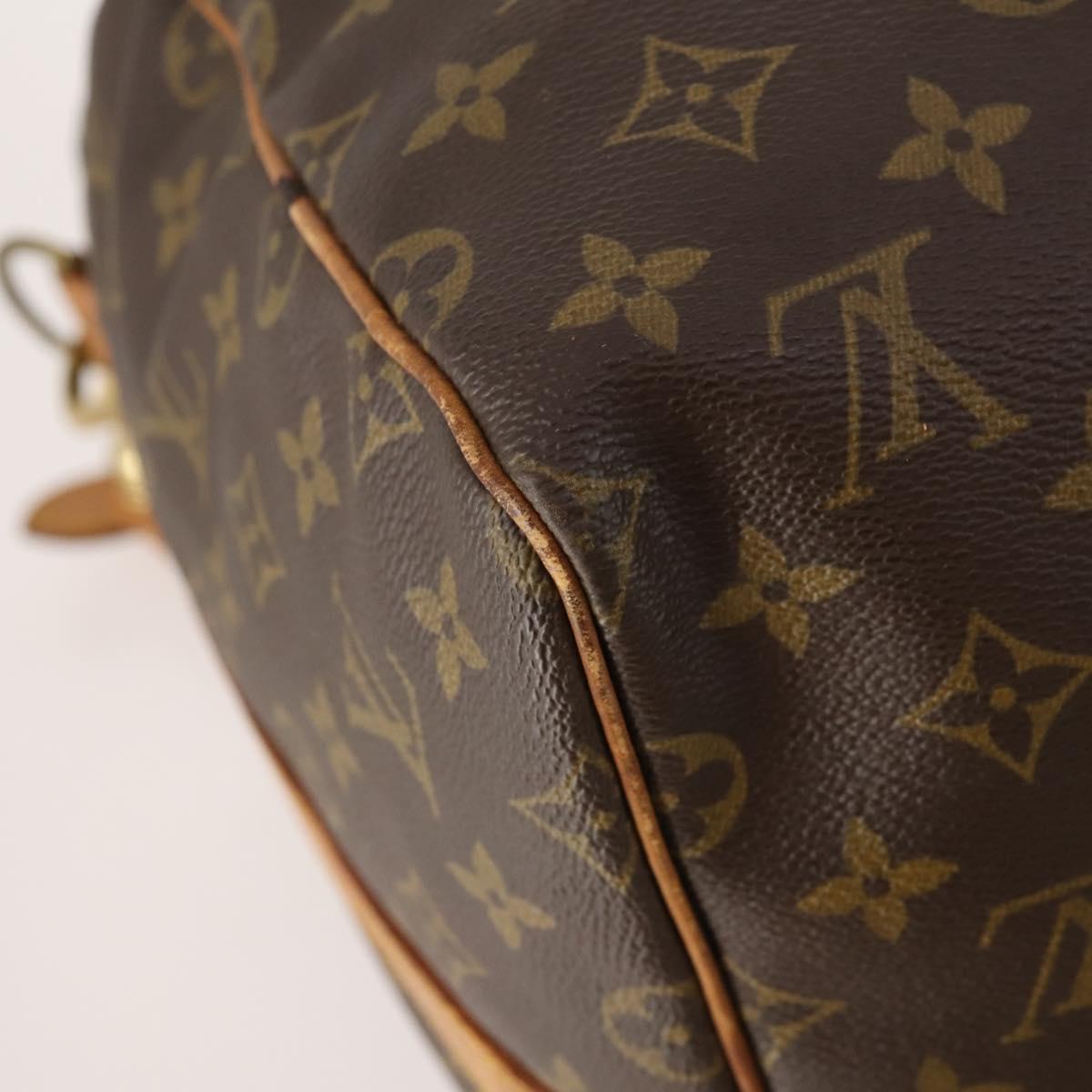 LOUIS VUITTON Monogram Keepall Bandouliere 55 Boston Bag M41414 LV Auth th6635