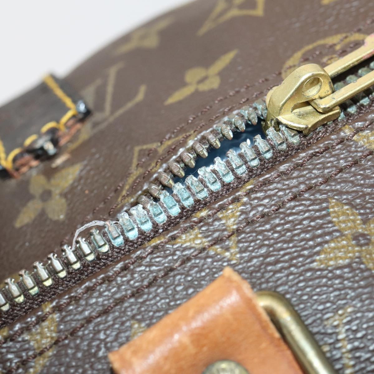 LOUIS VUITTON Monogram Keepall Bandouliere 55 Boston Bag M41414 LV Auth th6635