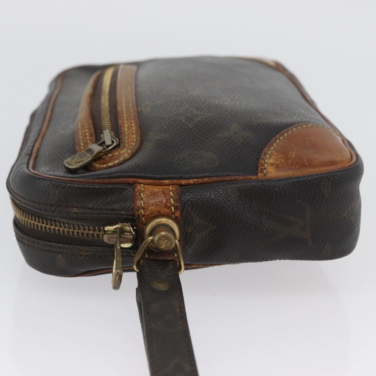 LOUIS VUITTON Monogram Marly Dragonne GM Clutch Bag M51825 LV Auth th6646