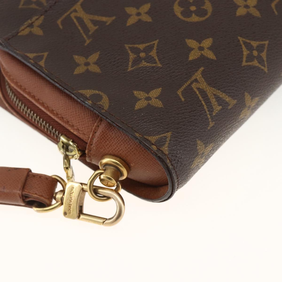 LOUIS VUITTON Monogram Orsay Clutch Bag M51790 LV Auth th6654