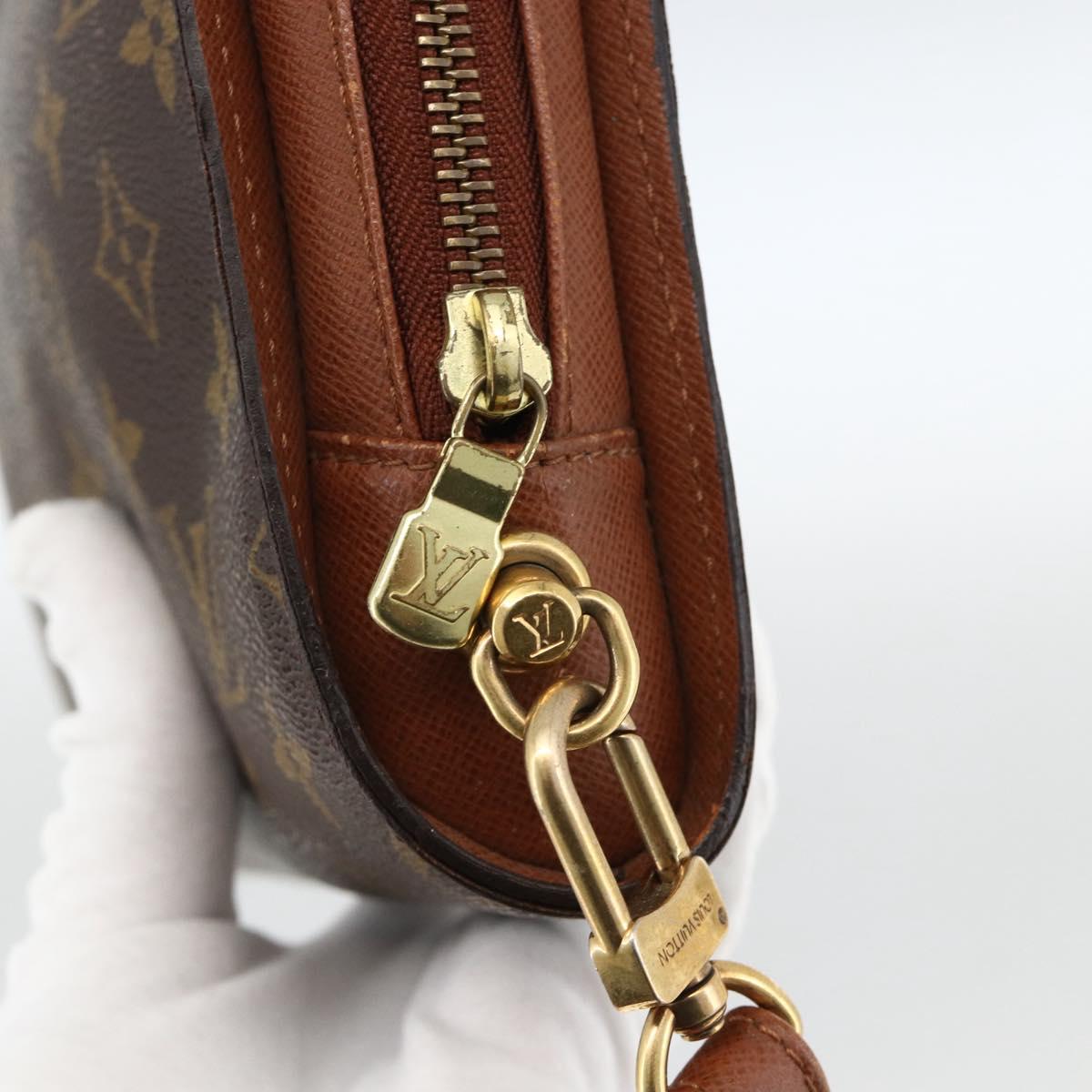 LOUIS VUITTON Monogram Orsay Clutch Bag M51790 LV Auth th6654