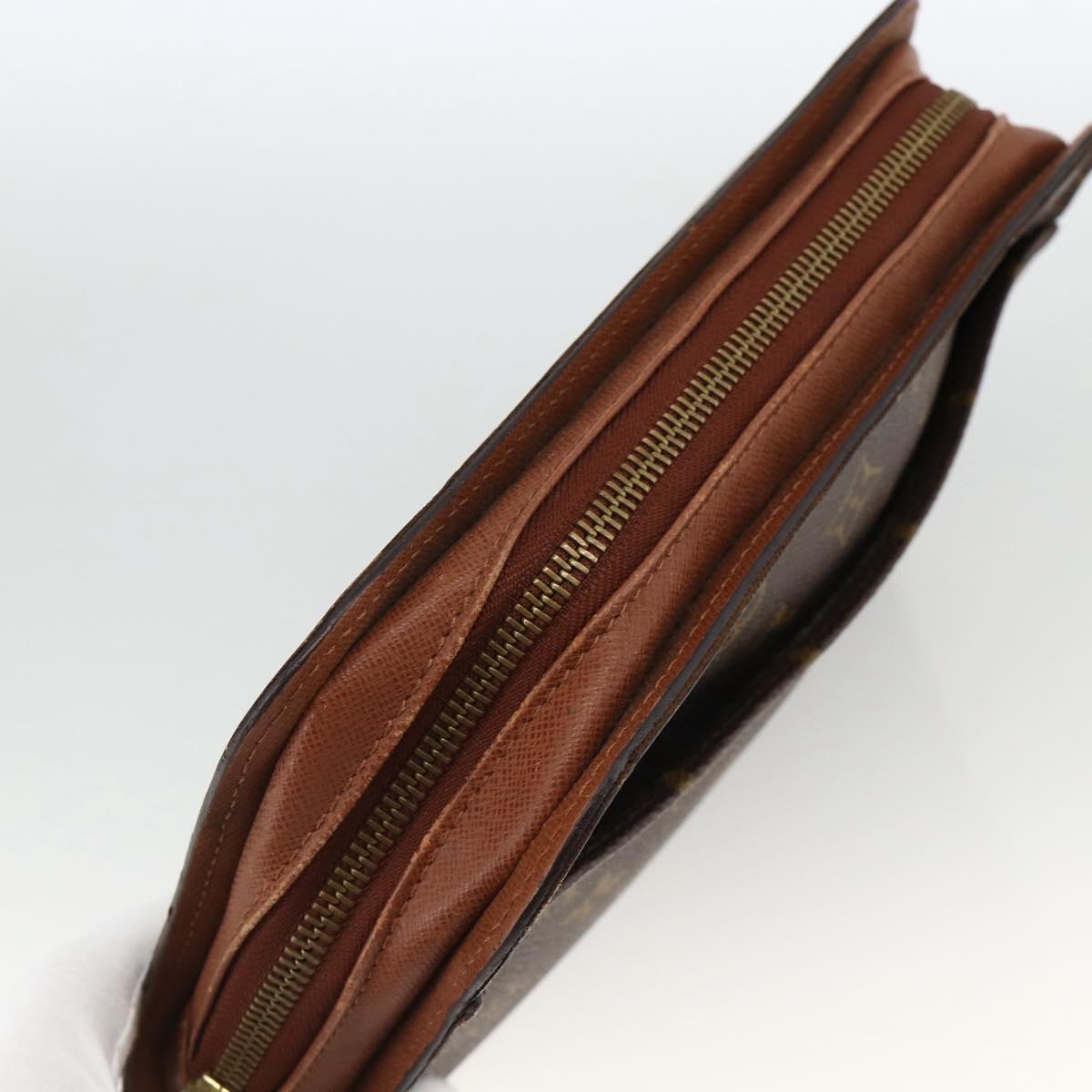 LOUIS VUITTON Monogram Orsay Clutch Bag M51790 LV Auth th6654