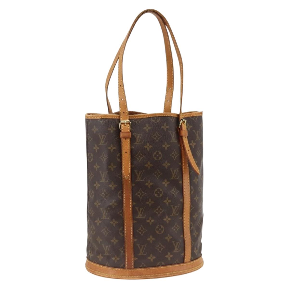 LOUIS VUITTON Monogram Bucket GM Shoulder Bag M42236 LV Auth th6659