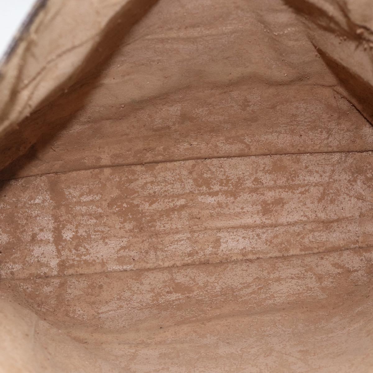 LOUIS VUITTON Monogram Sac Plat Hand Bag M51140 LV Auth th6661
