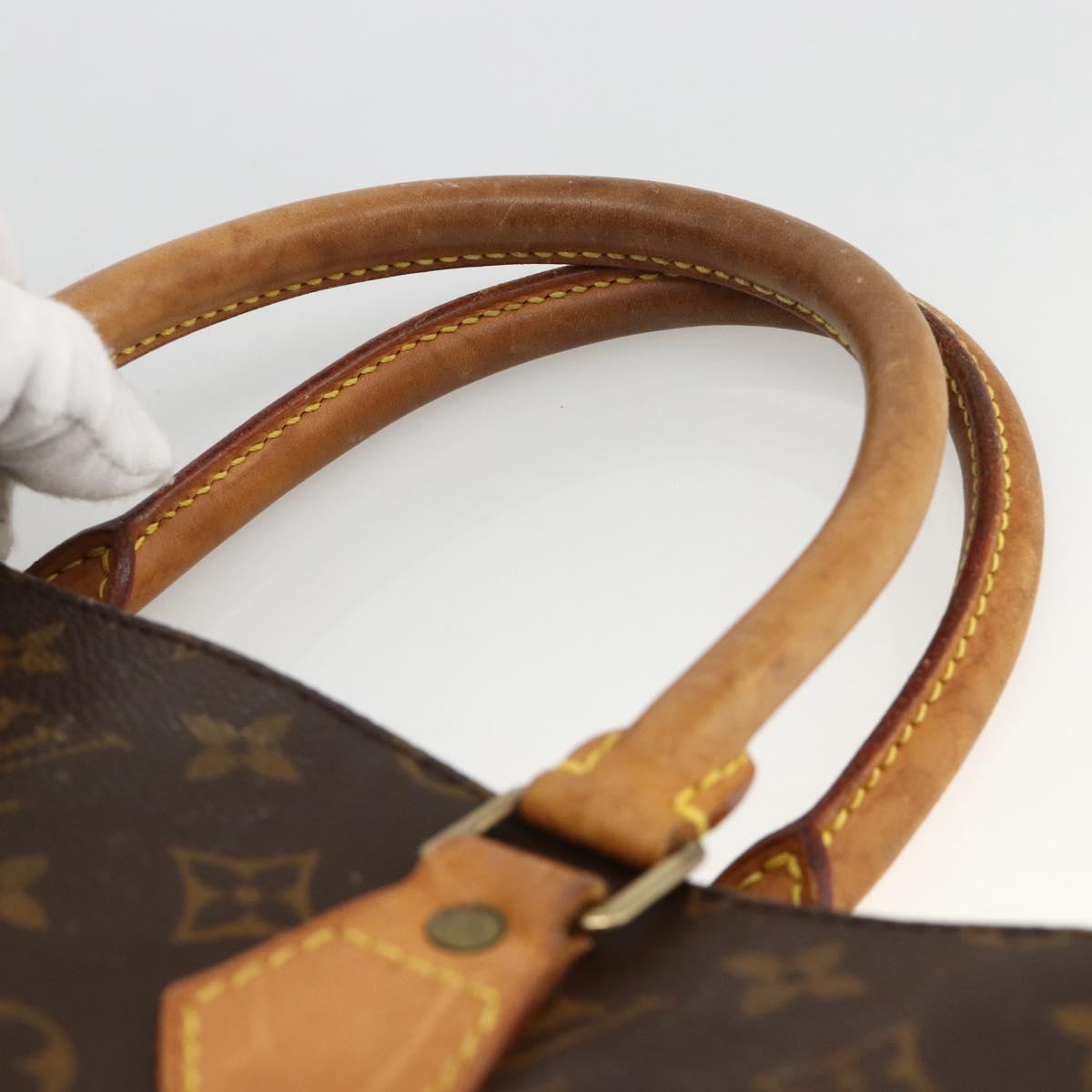 LOUIS VUITTON Monogram Sac Plat Hand Bag M51140 LV Auth th6661