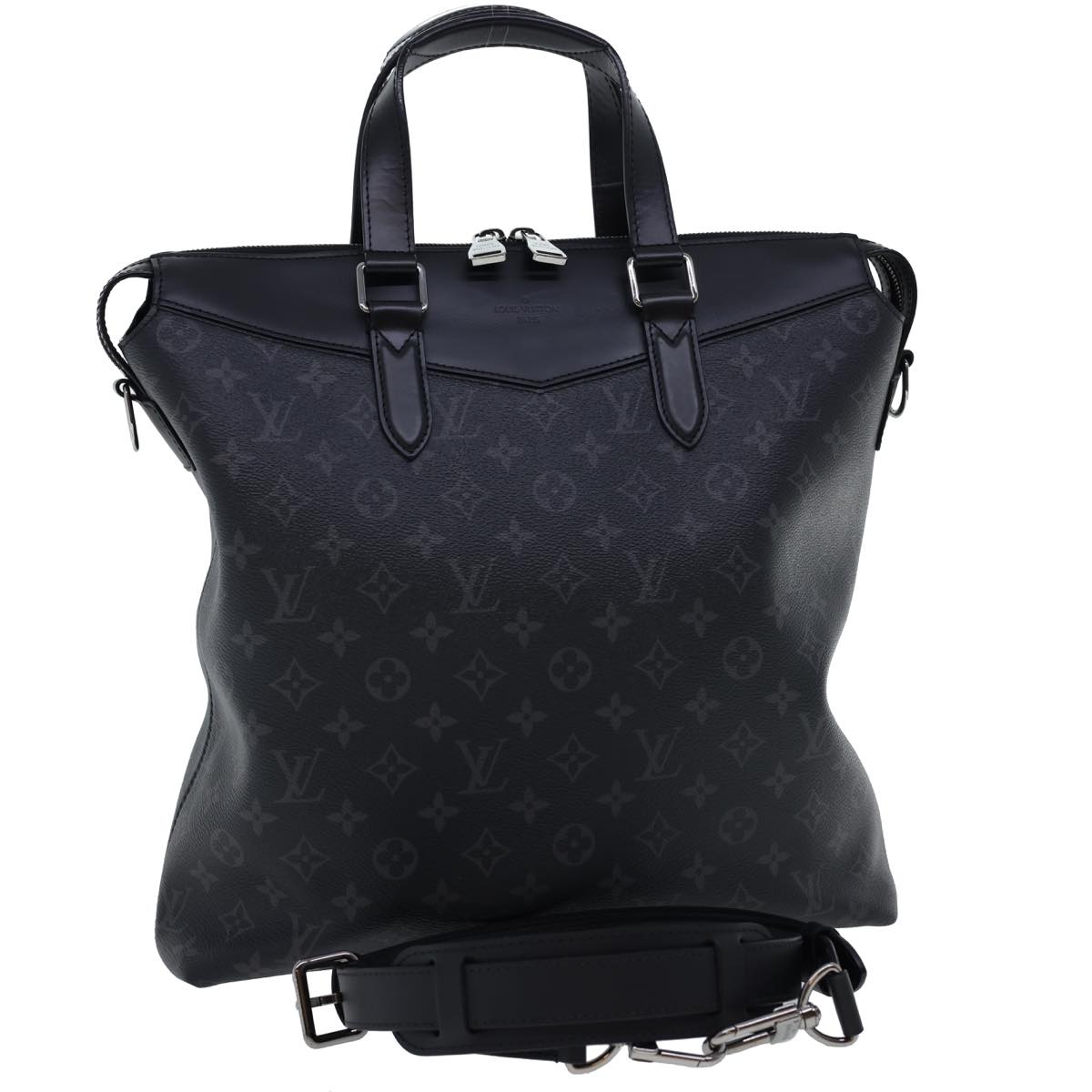 LOUIS VUITTON Monogram Eclipse Explorer 2Way Shoulder Bag M40566 Auth 27480A