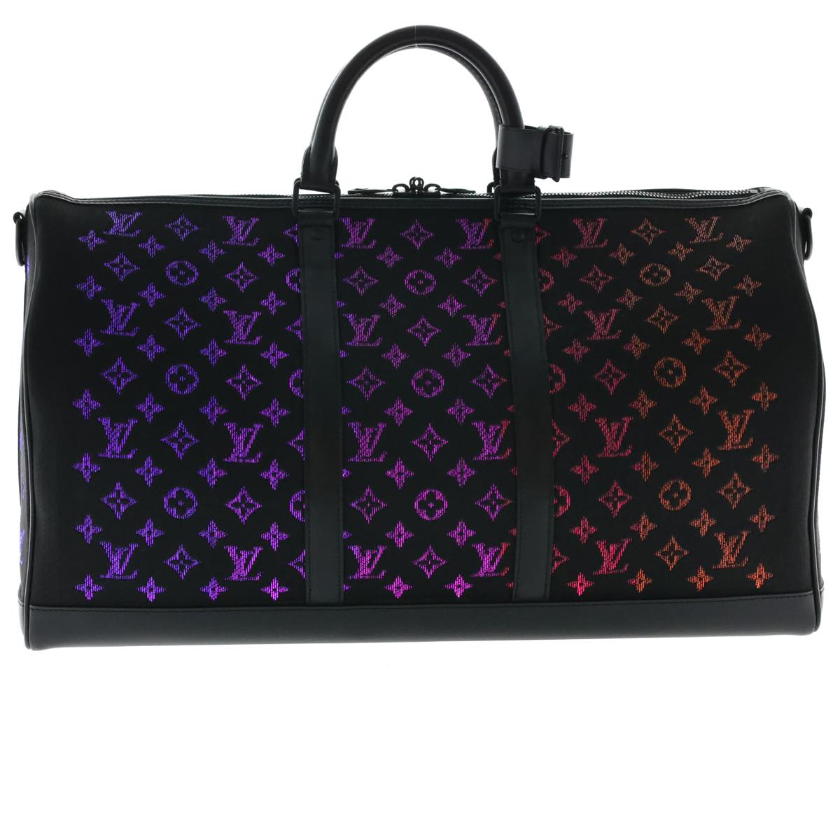 LOUIS VUITTON Monogram Light Up Keepall Bandouliere 50 Boston M44770 Auth 32711A