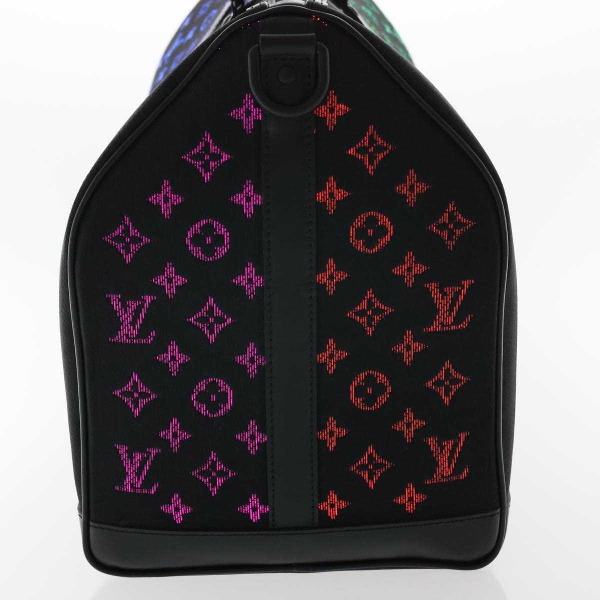 LOUIS VUITTON Monogram Light Up Keepall Bandouliere 50 Boston M44770 Auth 32711A