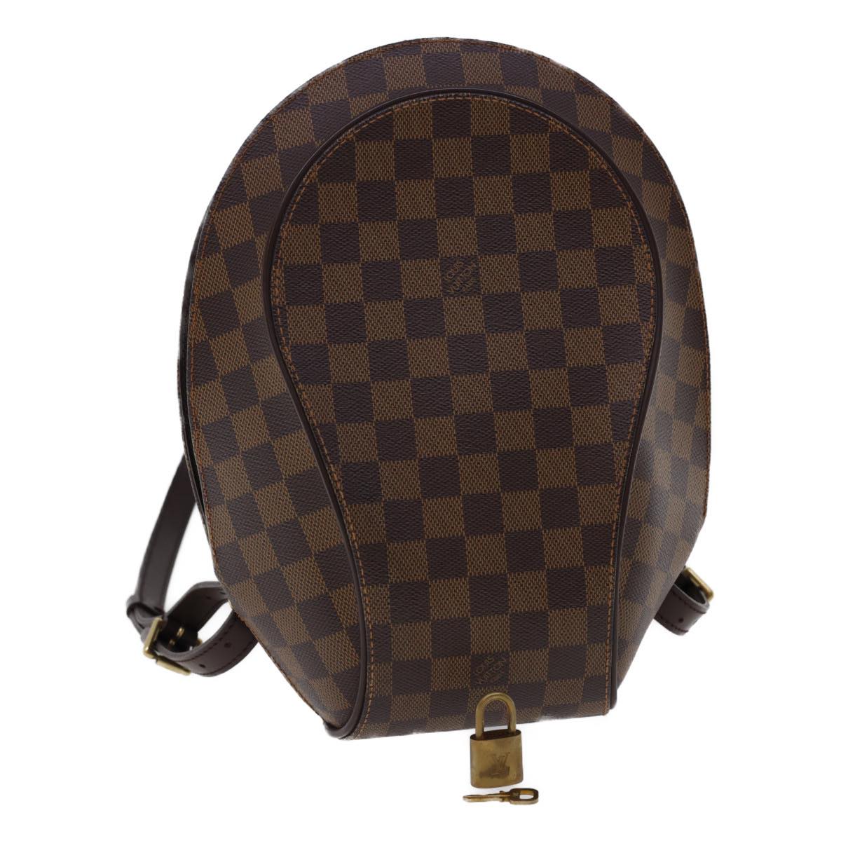 LOUIS VUITTON Damier Ebene Ellipse Sac a Dos Backpack SP Order LV Auth 23689A